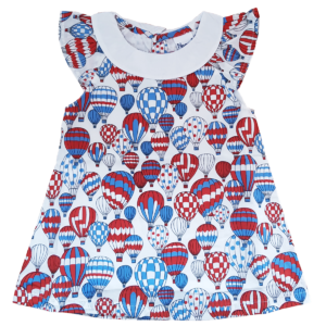 Kleid mit Heißluftballons